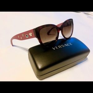 New Red Versace Sunglasses